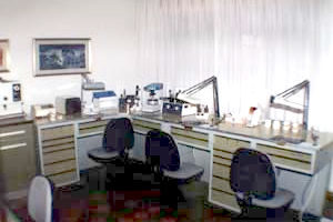 foto del laboratorio odontotecnico